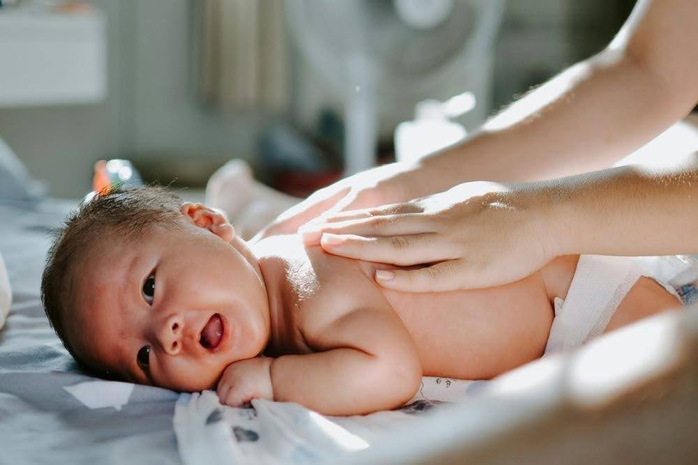 Image of almond oil for baby