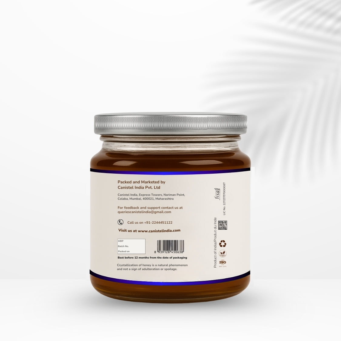 Raw Unprocessed Multi- Floral Honey | 100% Pure & Natural | NMR Tested | 250 g