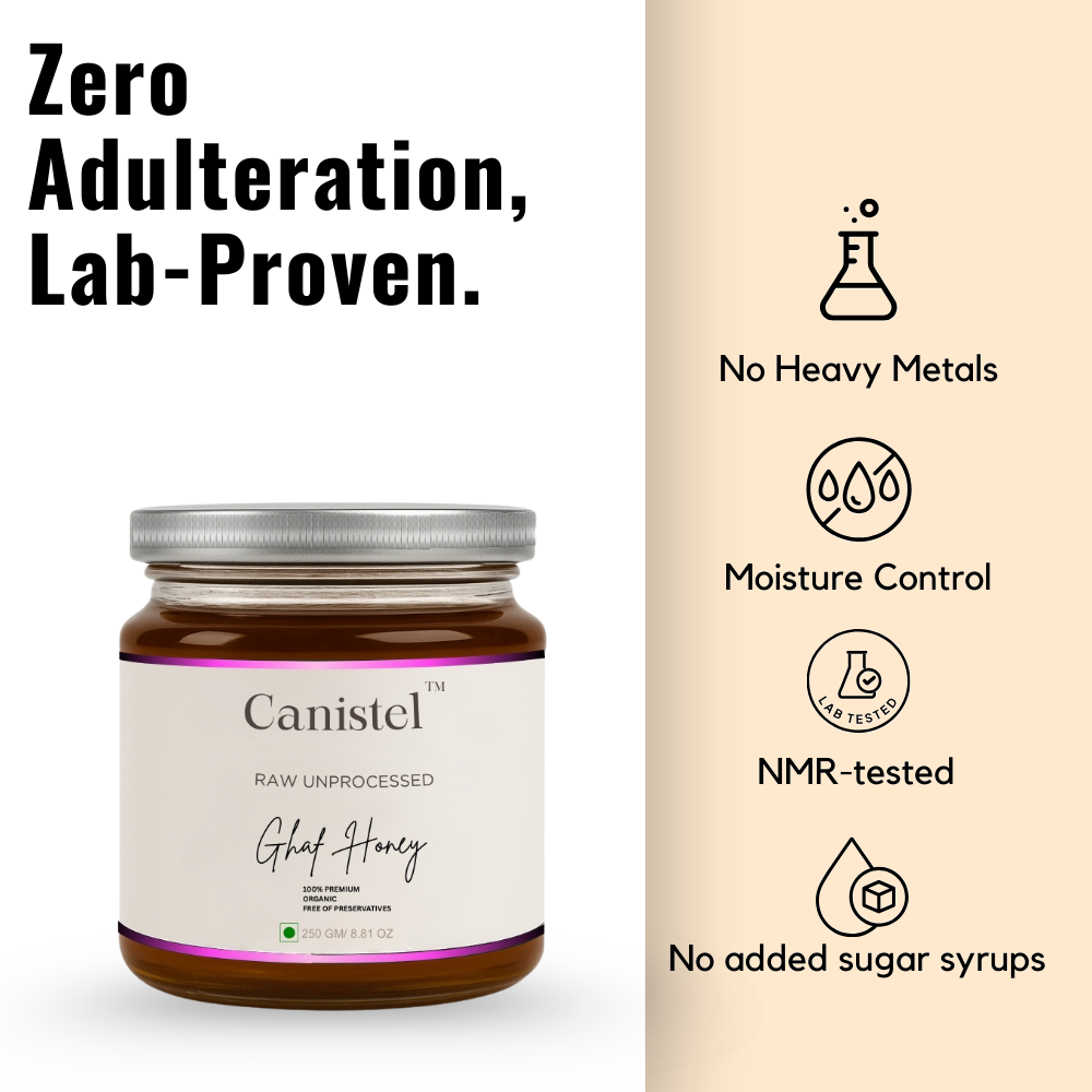 Image of Raw Unprocessed Ghaf (Jandi) Honey | 100% Pure & Natural