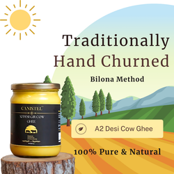 Image of Combo A2 Desi Gir Cow Ghee | Traditional Bilona Churned (Pack of 2)