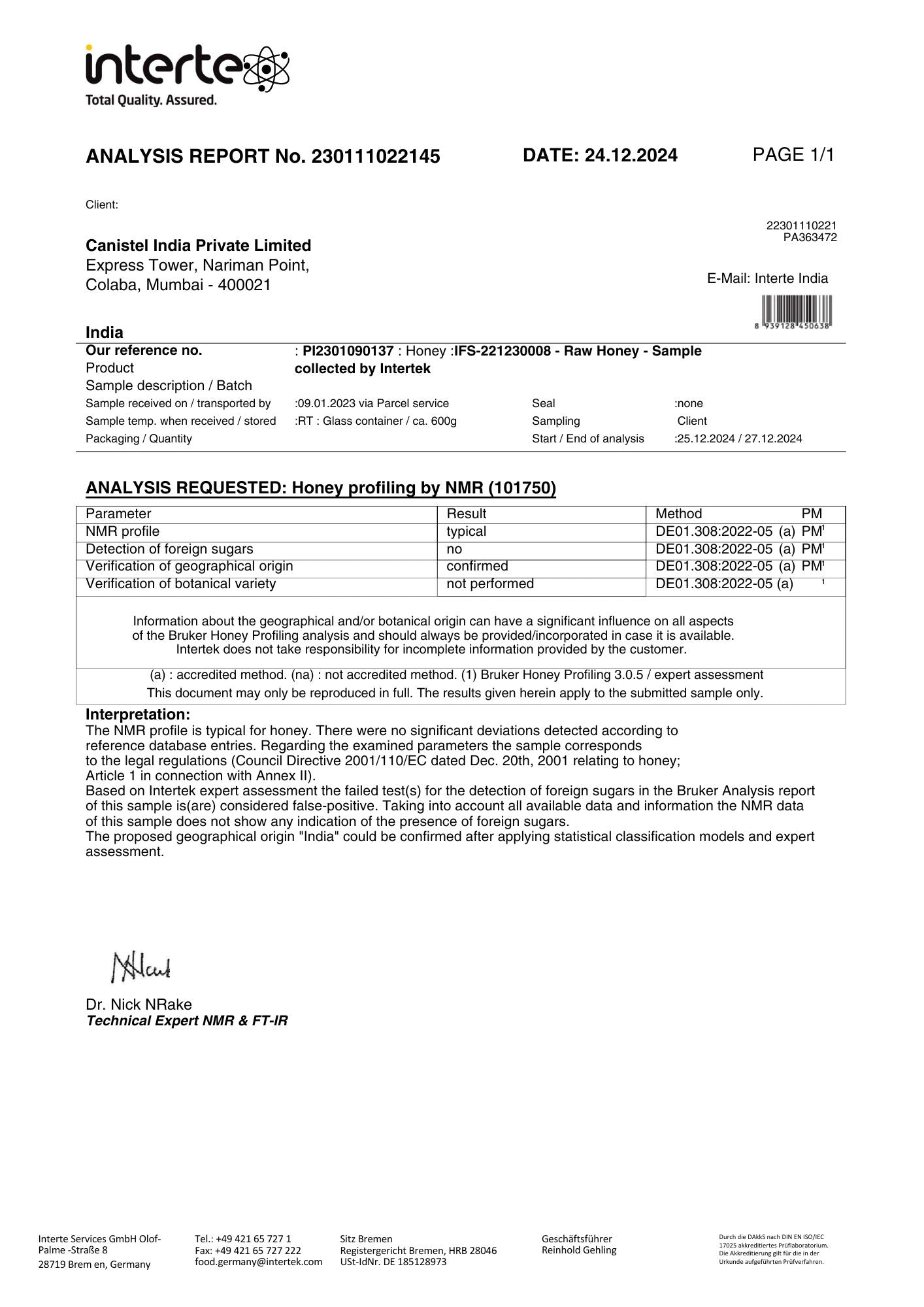 Image of Combo Rosewood Honey & Multi- Floral Honey| 100% Pure & Natural | Raw Unprocessed
