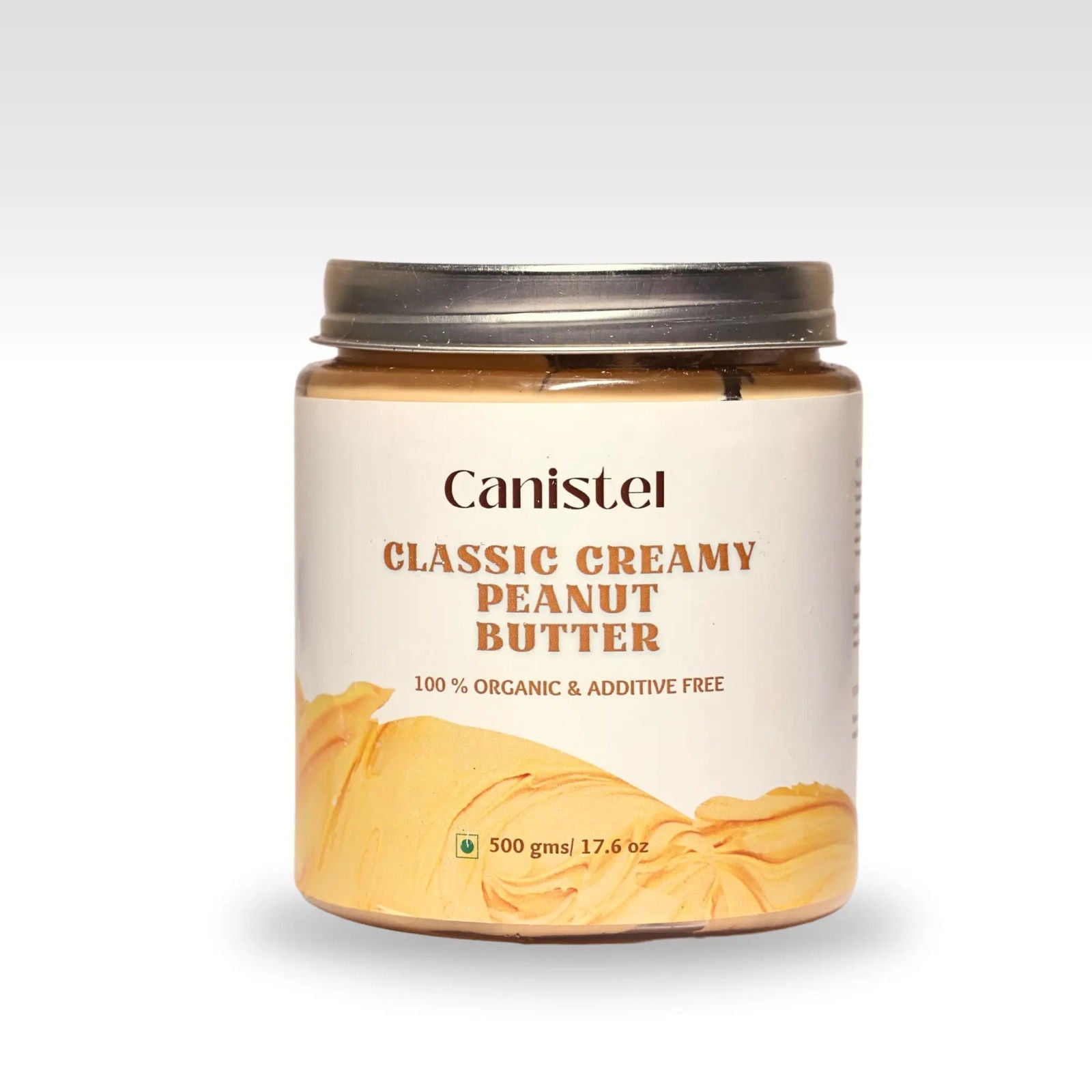 Image of Canistel Classic Creamy Peanut Butter | (500grams) | Protein Rich - canistelindia