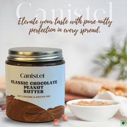 Image of Combo Canistel Classic Chocolate Peanut Butter | Protein Rich | Pack of 2 - canistelindia