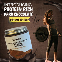 Image of Combo Canistel Classic Chocolate Peanut Butter | Protein Rich | Pack of 2 - canistelindia