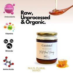 Image of Combo Rosewood Honey & Multi- Floral Honey| 100% Pure & Natural | Raw Unprocessed - canistelindia