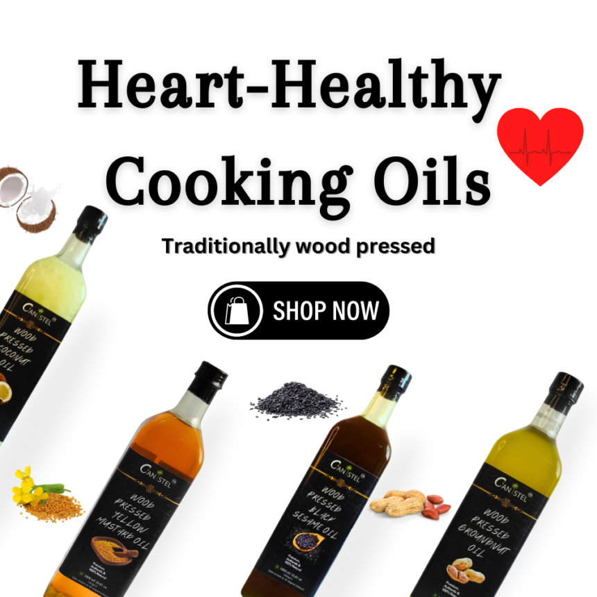 Image of Combo of Wood Pressed Black Mustard and Yellow Mustard Oil – 1 Litre - canistelindia