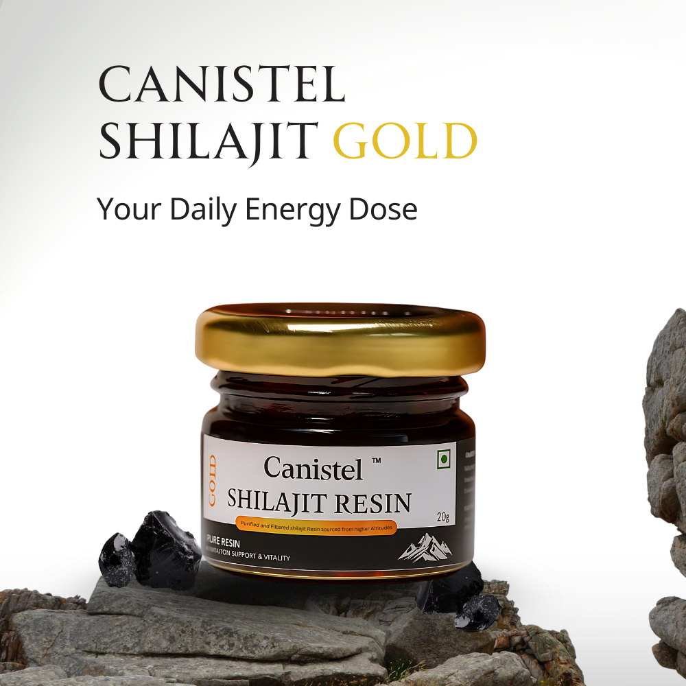 Canistel Shilajit Resin Gold – Himalayan Purity | 100% Natural Ayurvedic Supplement