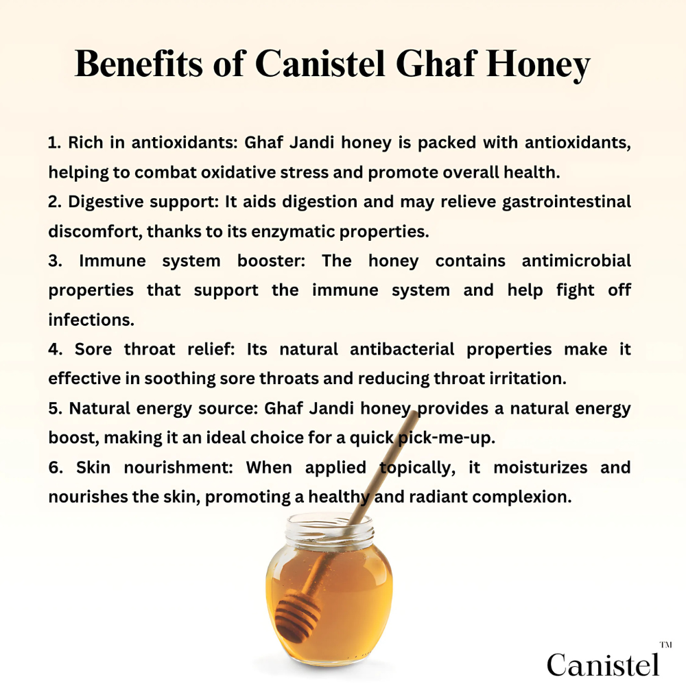 Image of Raw Unprocessed Ghaf (Jandi) Honey | 100% Pure & Natural