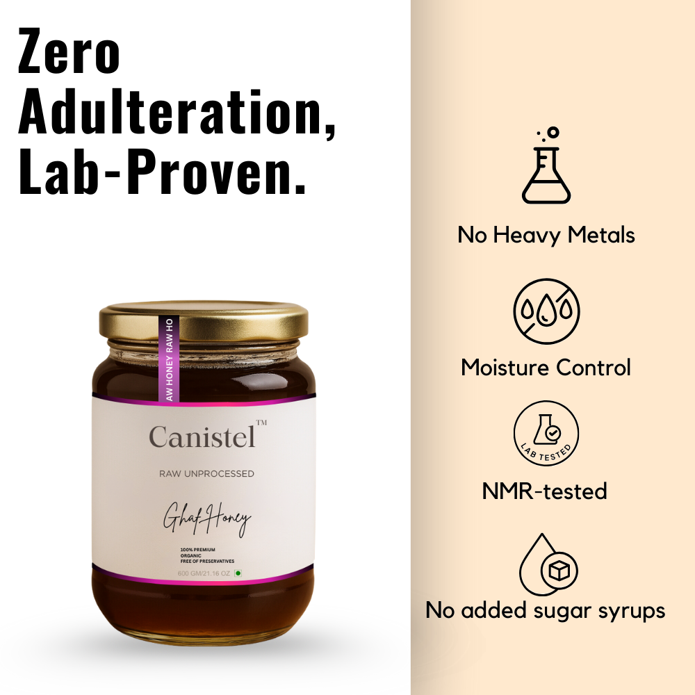 Image of Raw Unprocessed Ghaf (Jandi) Honey | 100% Pure & Natural