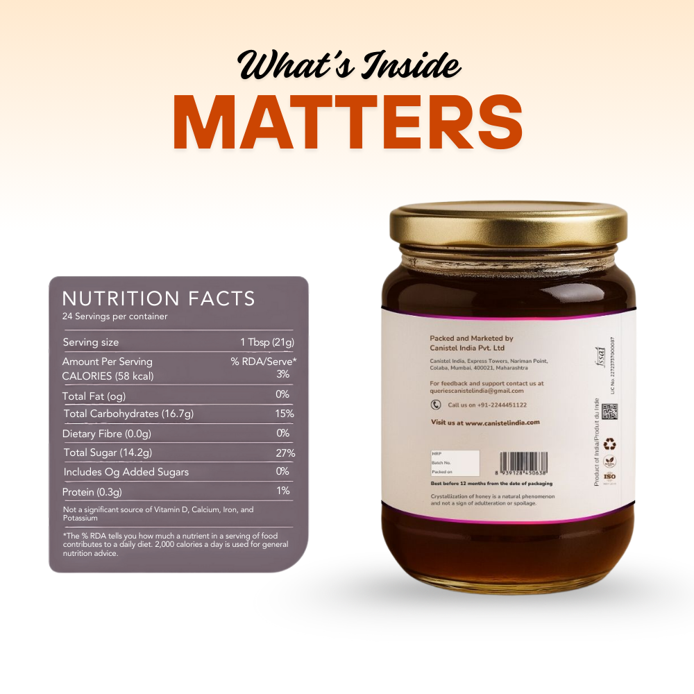 Image of Raw Unprocessed Ghaf (Jandi) Honey | 100% Pure & Natural