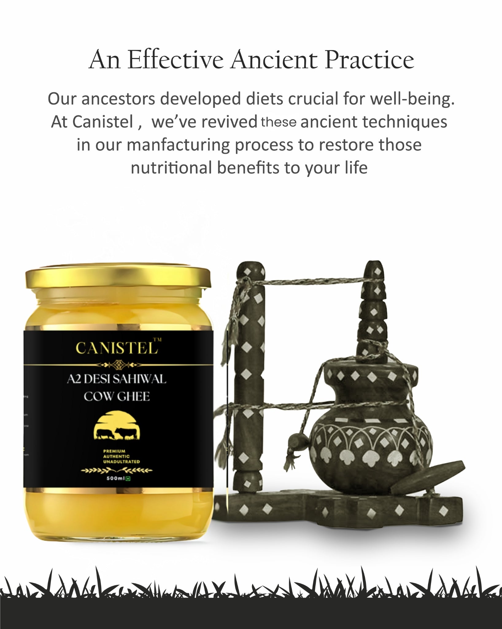 Image of Canistel A2 Desi Sahiwal Cow Ghee – Traditional Bilona Churned – 100% Natural