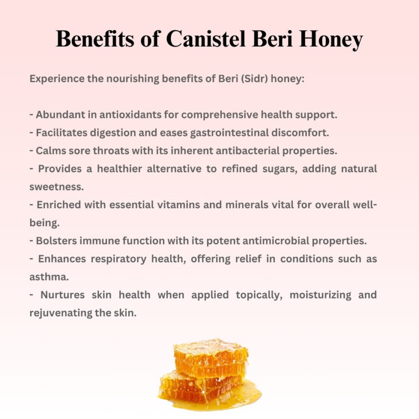 Raw Unprocessed Beri Honey | 100% Pure & Natural - canistelindia