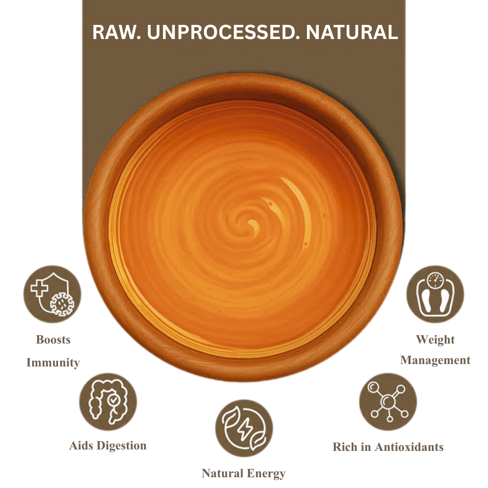 Image of Raw Unprocessed Acacia Honey | 100% Pure & Natural