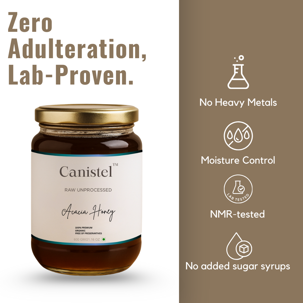 Image of Raw Unprocessed Acacia Honey | 100% Pure & Natural
