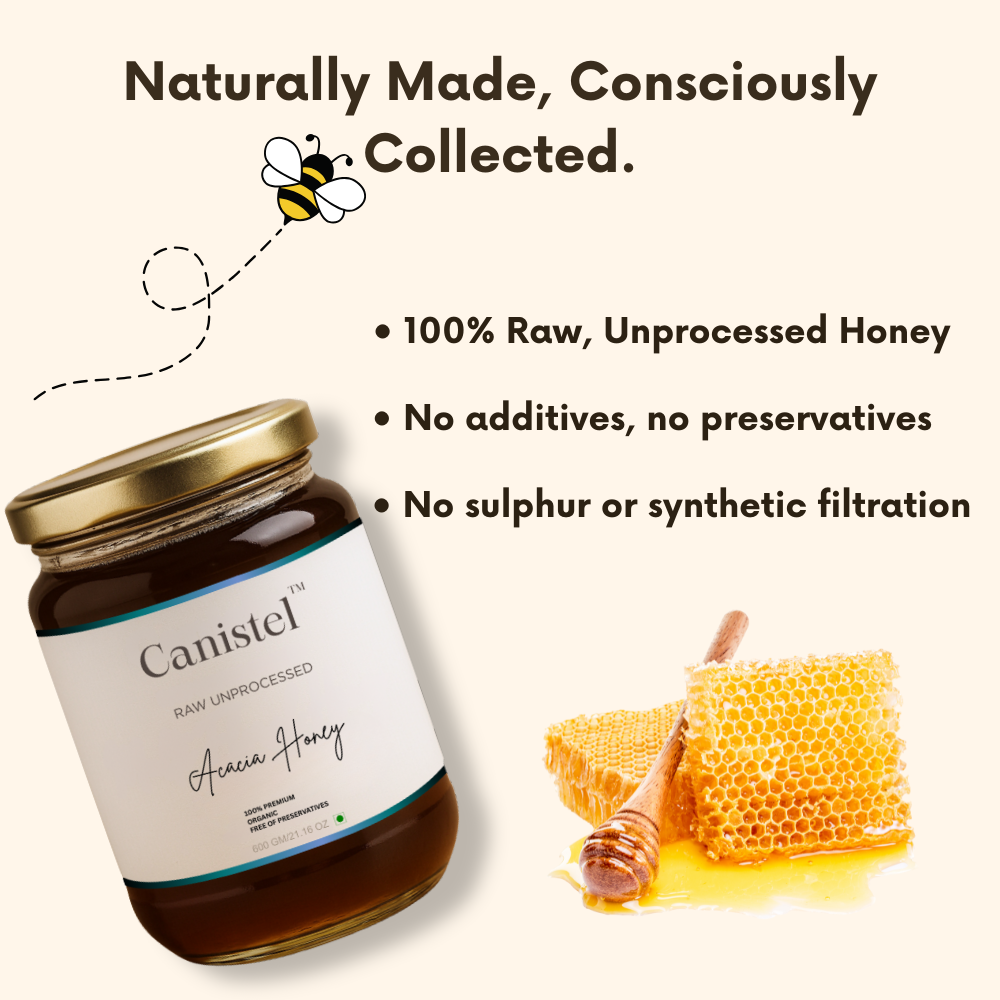 Image of Raw Unprocessed Acacia Honey | 100% Pure & Natural