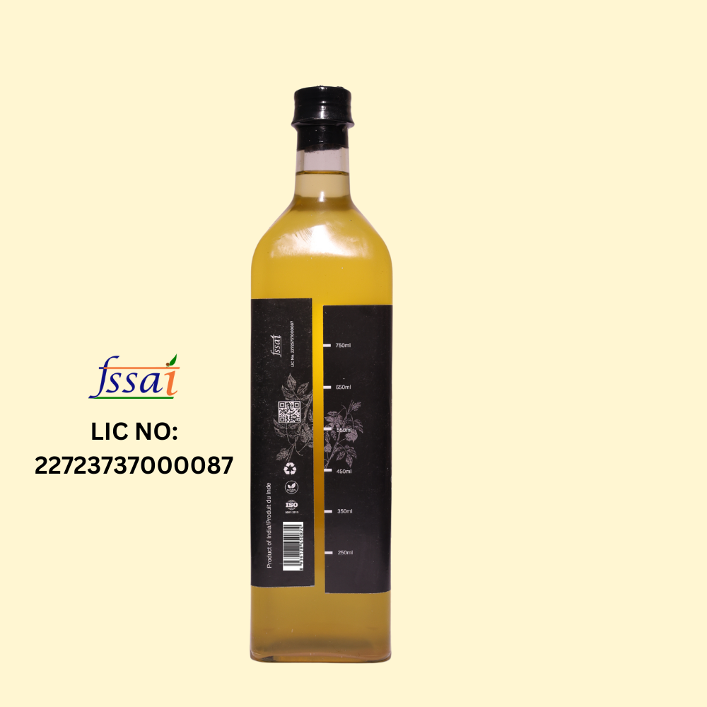 Combo of Wood Pressed Yellow Mustard and Groundnut Oil – 1 Litre