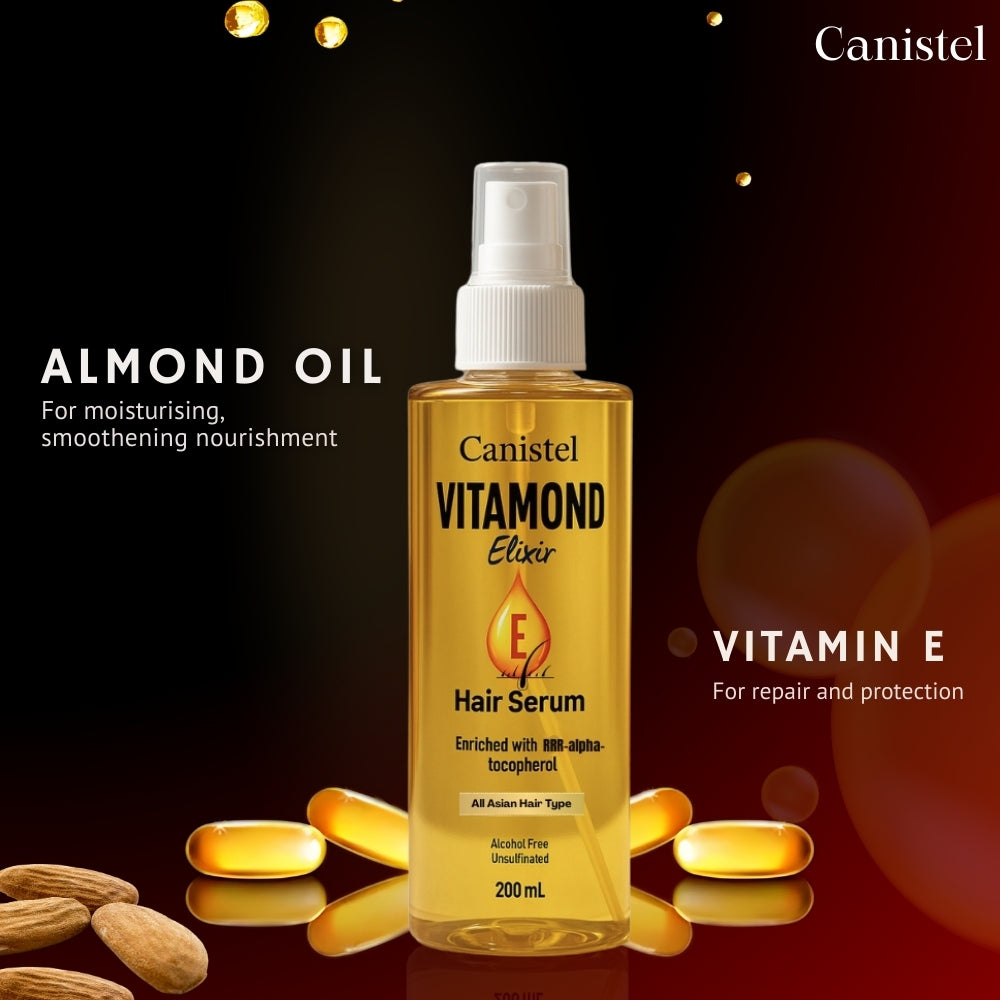 Image of Canistel Vitamond Elixir Hair Serum (Enriched with RRR-Alpha-Tocopherol)