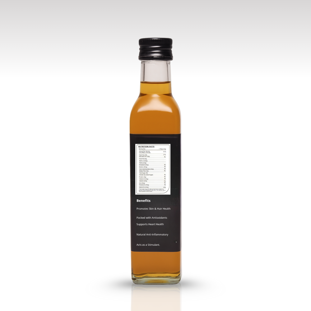 Wood Pressed Black Sesame Oil | Gingelly Oil | 250 ml Pack