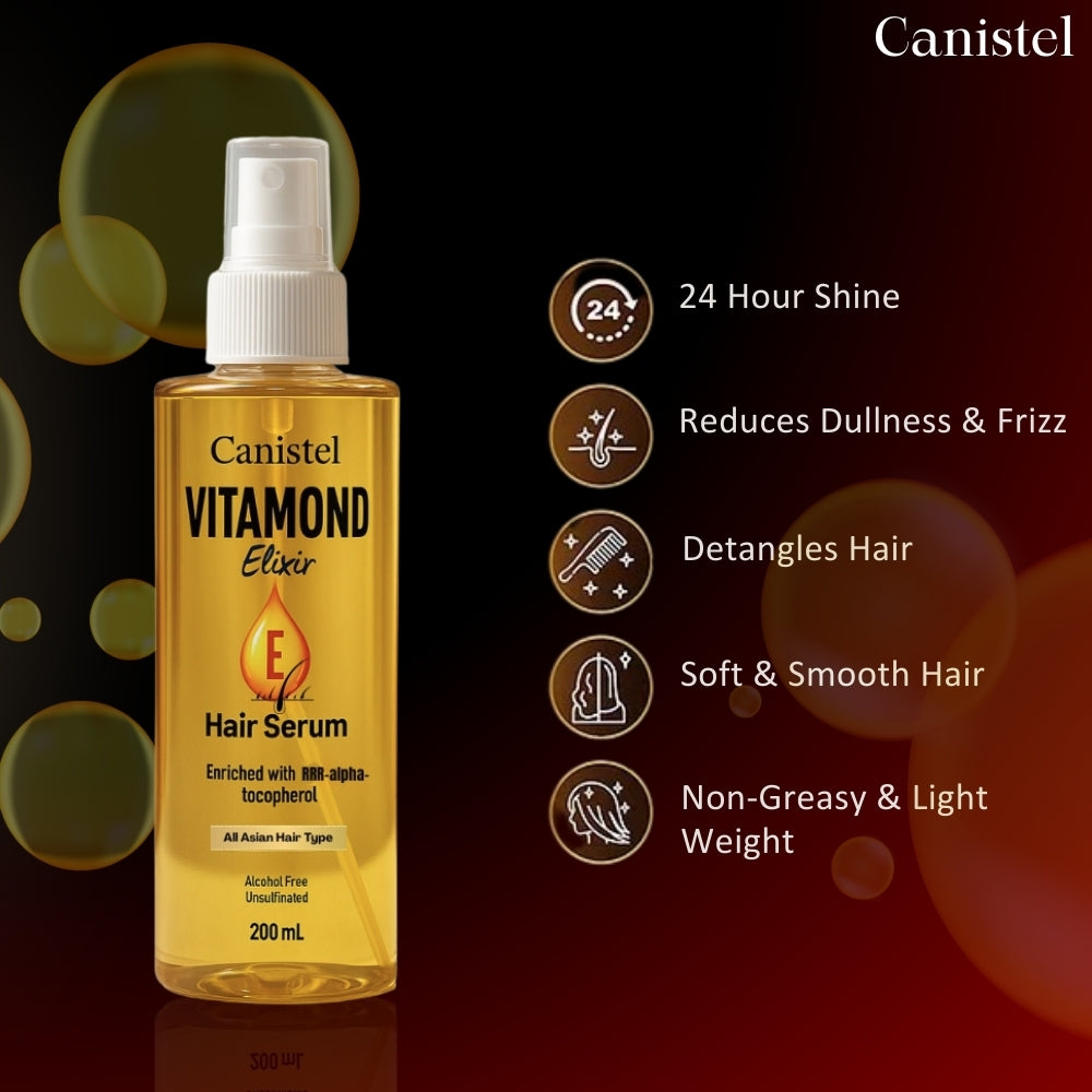 Image of Canistel Vitamond Elixir Hair Serum (Enriched with RRR-Alpha-Tocopherol)