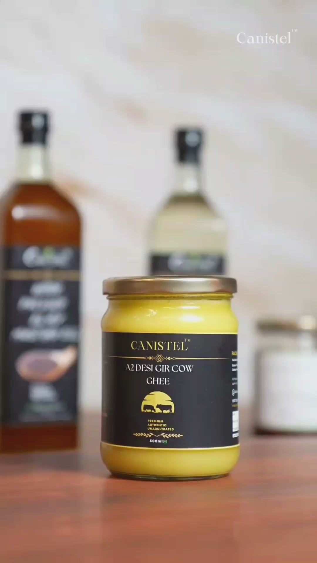 Image of Canistel A2 Desi Gir Cow Ghee | Traditional Bilona Churned | 100% Natural